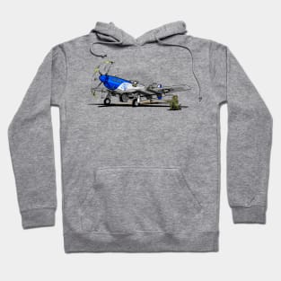 The Dogs of War: P51 Mustang Hoodie